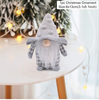 Christmas Faceless Decor Dolls