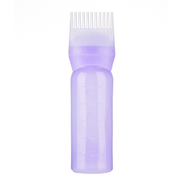 Plastic Hair Dye Refillable Bottle