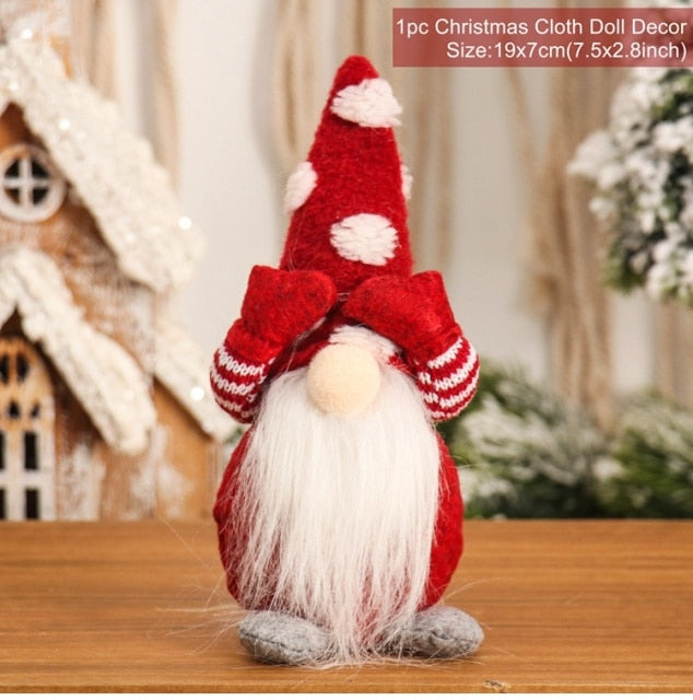 Christmas Faceless Decor Dolls