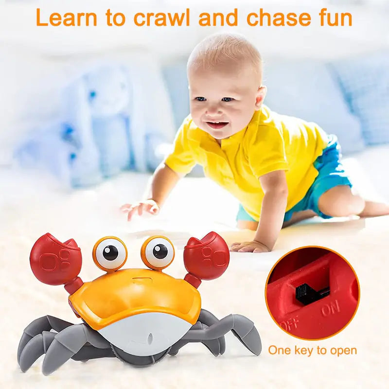 Baby Crawling Crab Toys Interactive