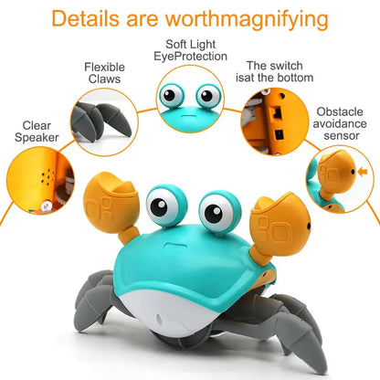 Baby Crawling Crab Toys Interactive