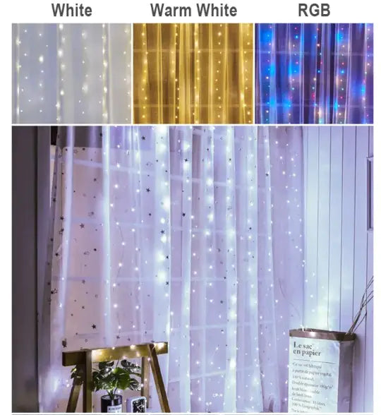 Remote Control Curtain Lamp