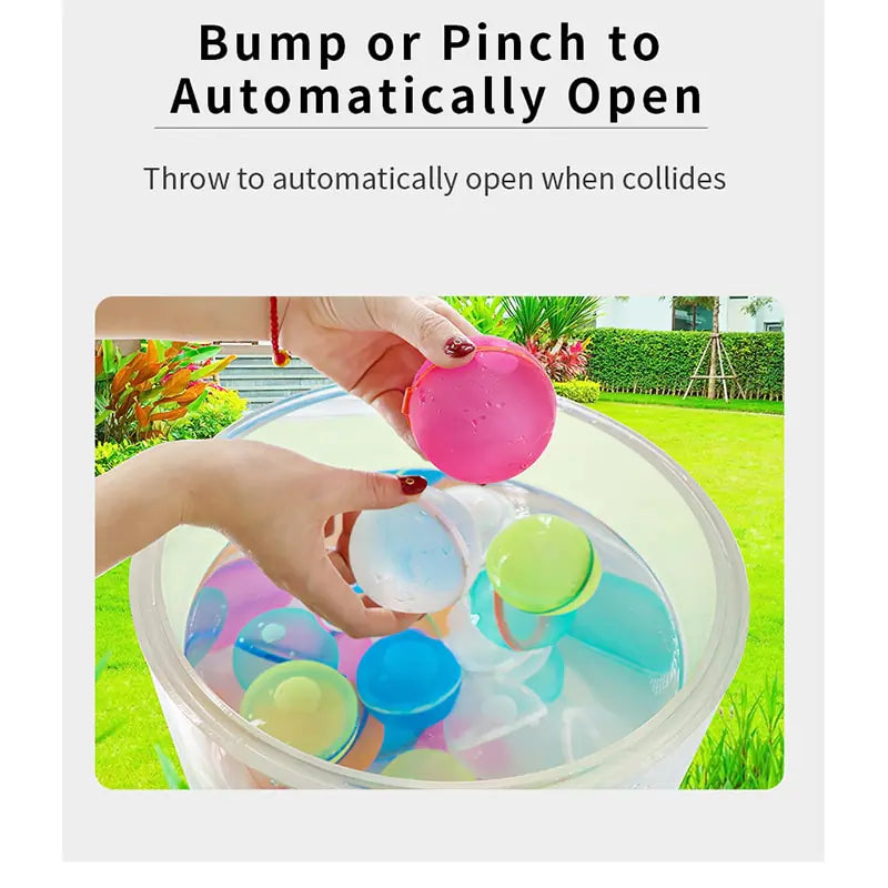 Kids Water Balloons Refillable