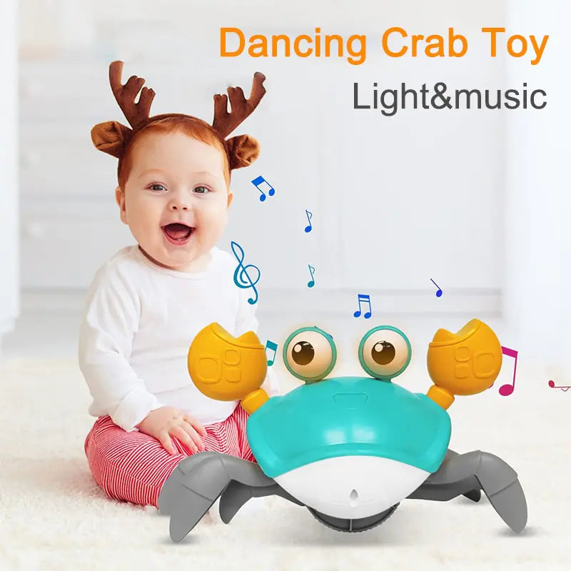 Baby Crawling Crab Toys Interactive