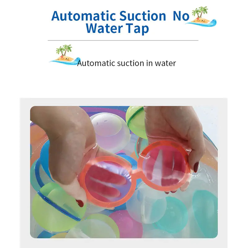 Kids Water Balloons Refillable