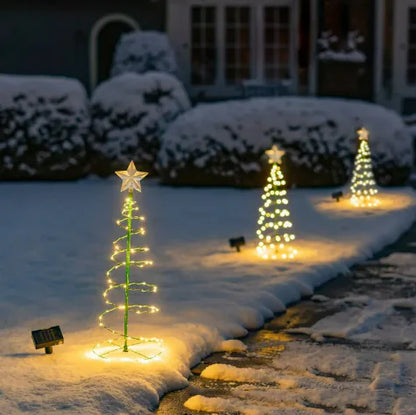 Outdoor Christmas Tree Courtyard Lights