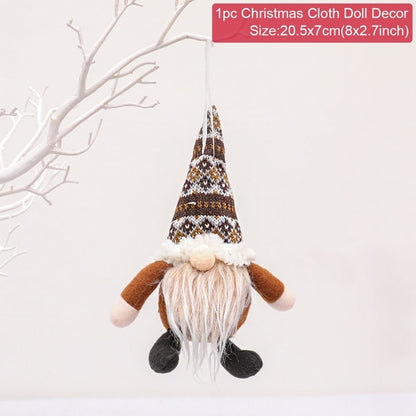 Christmas Faceless Decor Dolls