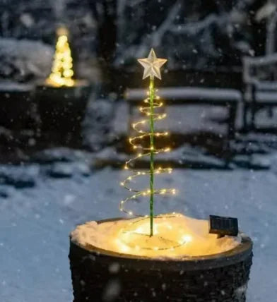 Outdoor Christmas Tree Courtyard Lights