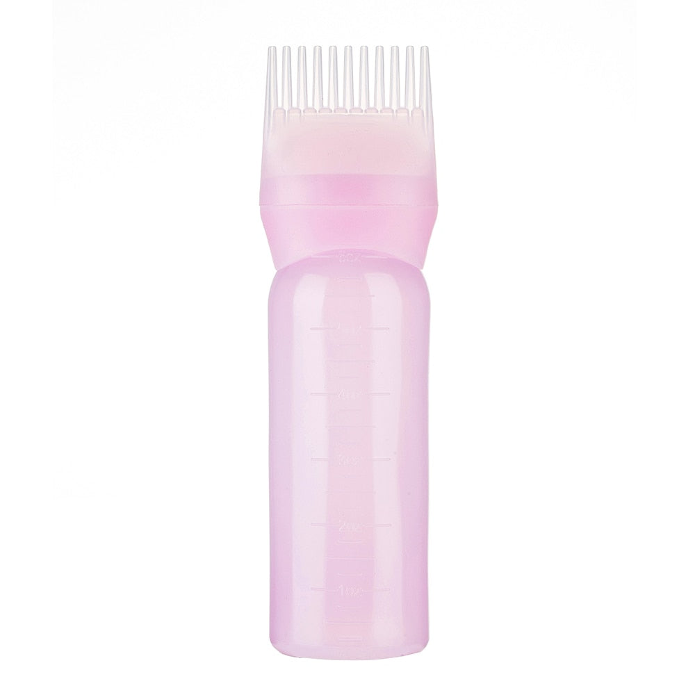 Plastic Hair Dye Refillable Bottle