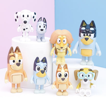 Bluey Bingo Family Figure Doll