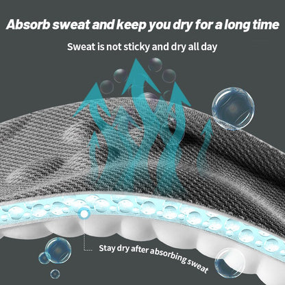 4D Latex Sport Support Running Insoles