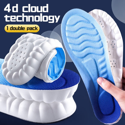 4D Latex Sport Support Running Insoles