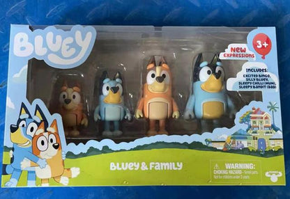 Bluey Bingo Family Figure Doll