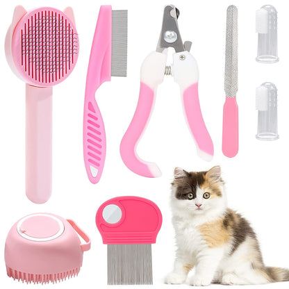 Pet Hair Brush Set