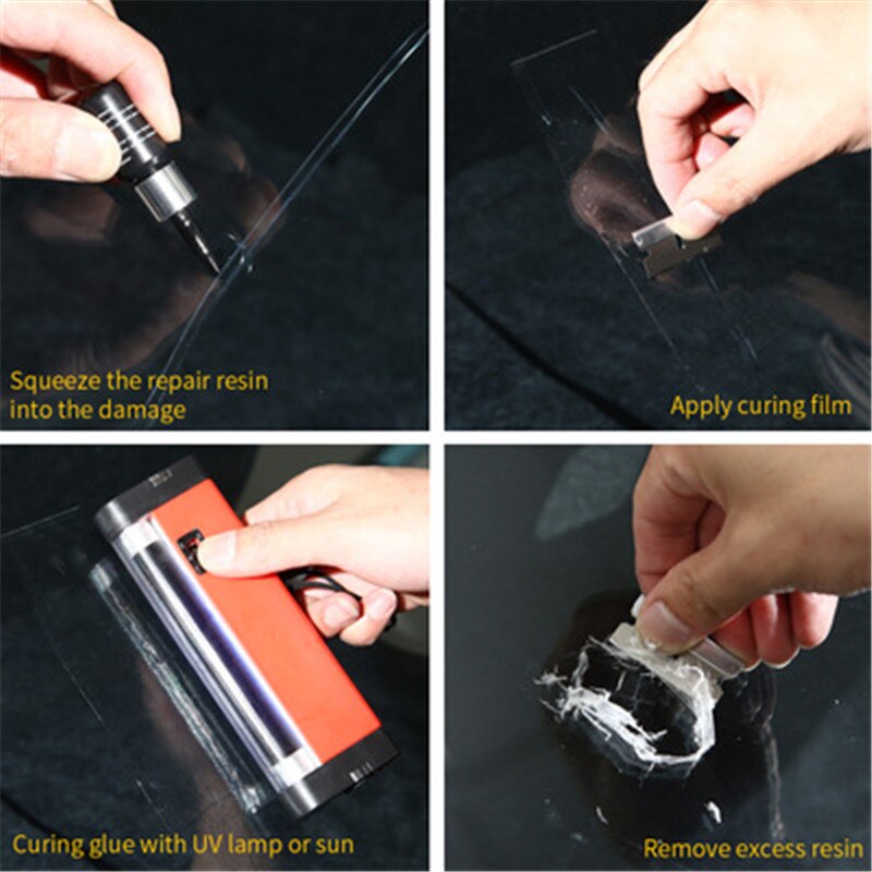 Car windscreen repair tool